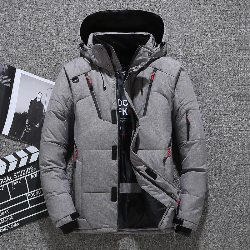 Mens White Duck Down Jacket Wa - Down Jacket Packable recension och pris