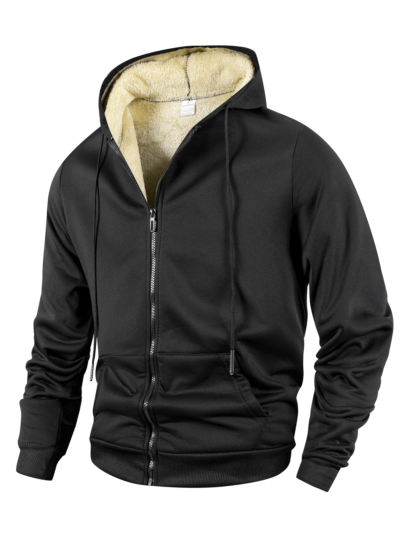 Men's Sherpa Fleece Hoodie Jac - Sherpa Hoodie Fleece recension och pris