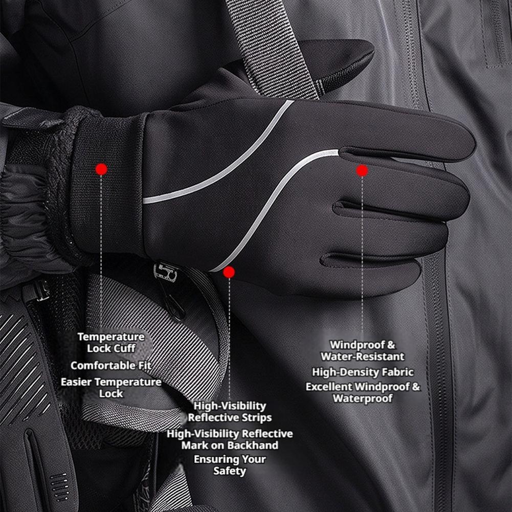 Rechargeable Heated Gloves Win - Touch Screen Gloves recension och pris