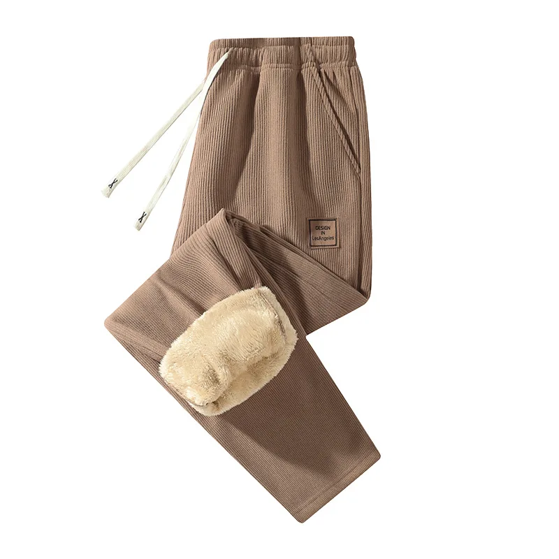 Winter Warm Pants Men's Thick  - Corduroy Pant Warm recension och pris