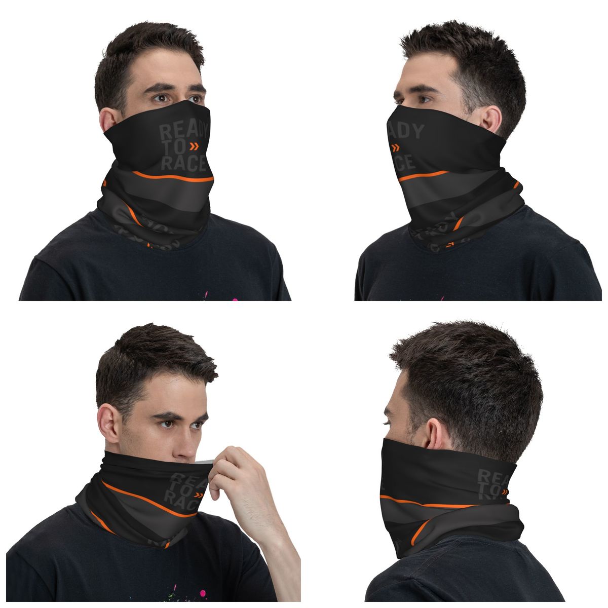 Motor Enduro Cross Motocross B - Neck Gaiter Fleece recension och pris