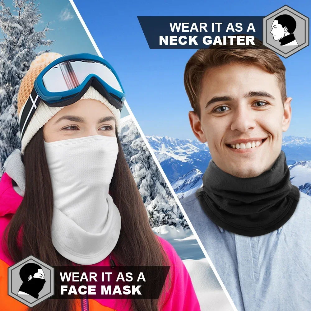 Winter Warm Bandana Half Face  - Neck Gaiter Fleece recension och pris