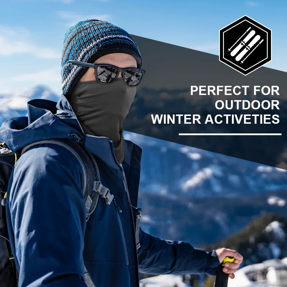 Winter Warm Bandana Half Face  - Neck Gaiter Fleece recension och pris
