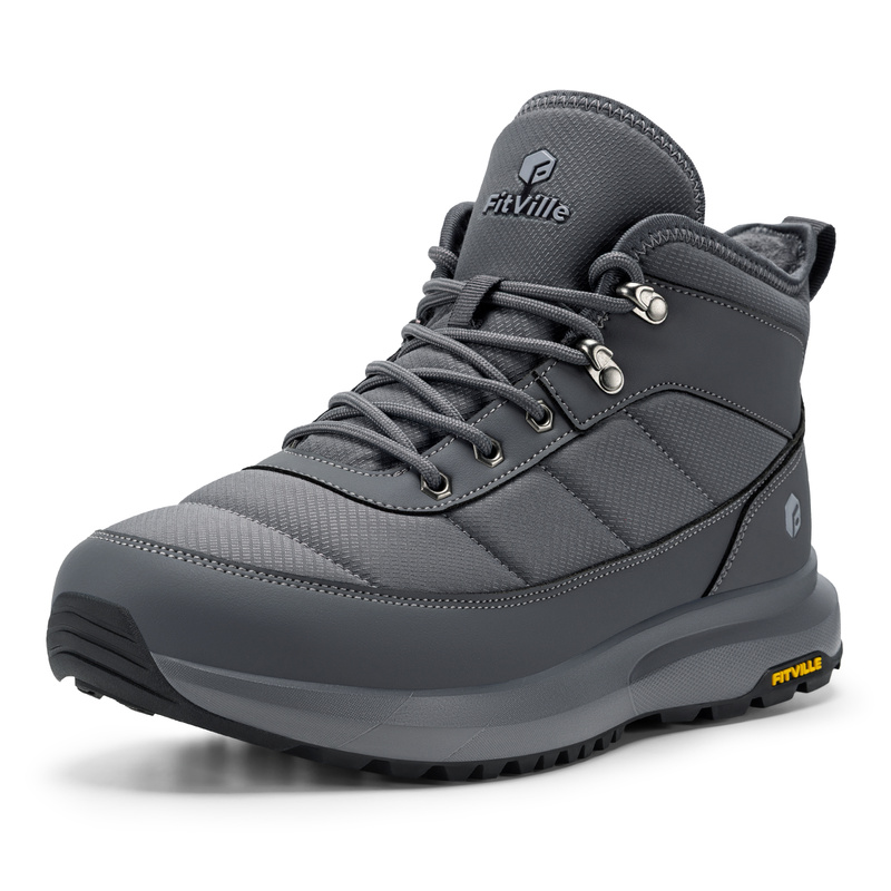 FitVille Men'S WinterSnow Boot - Waterproof Winter Boot recension och pris