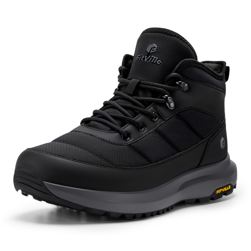 FitVille Men'S WinterSnow Boot - Waterproof Winter Boot recension och pris
