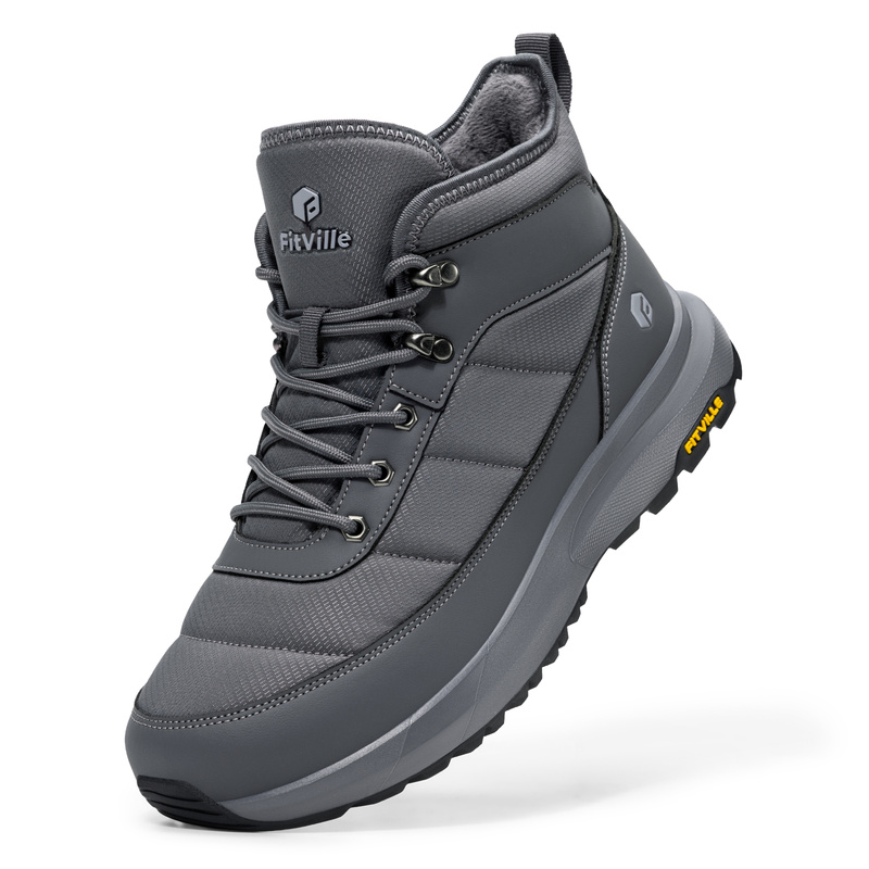 FitVille Men'S WinterSnow Boot - Waterproof Winter Boot recension och pris