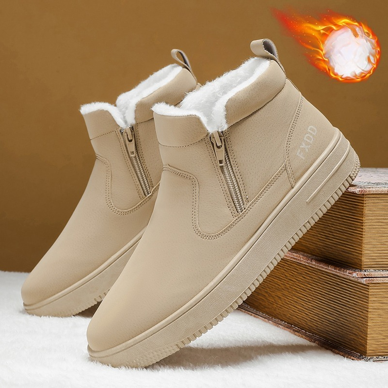 Slip on Fleece Lined Boots Com - Waterproof Winter Boot recension och pris