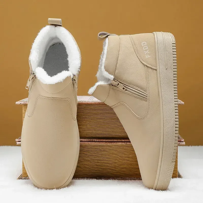 Slip on Fleece Lined Boots Com - Waterproof Winter Boot recension och pris