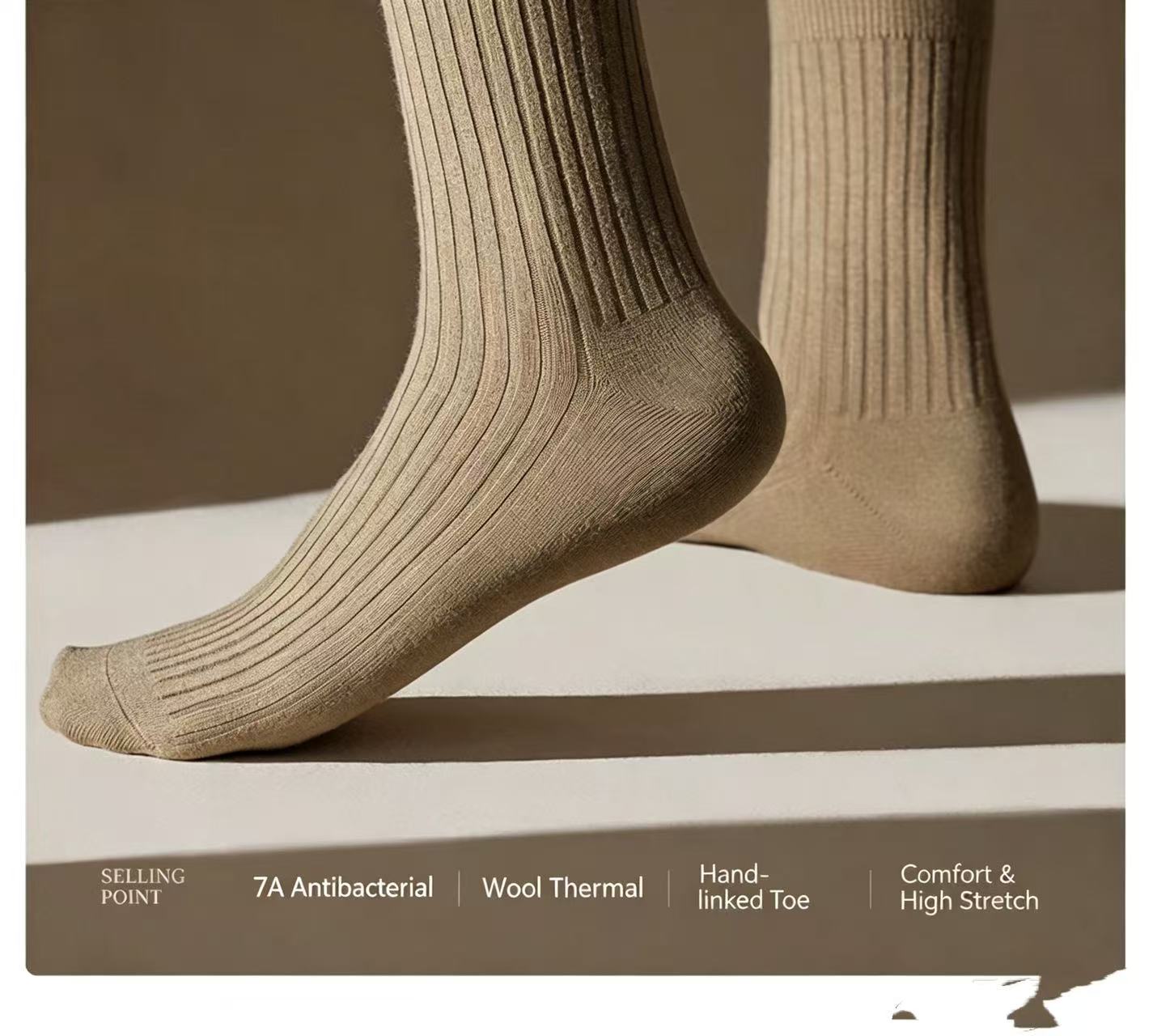4 Pack 39% Merino Wool Hiking  - Thermal Sock Wool recension och pris