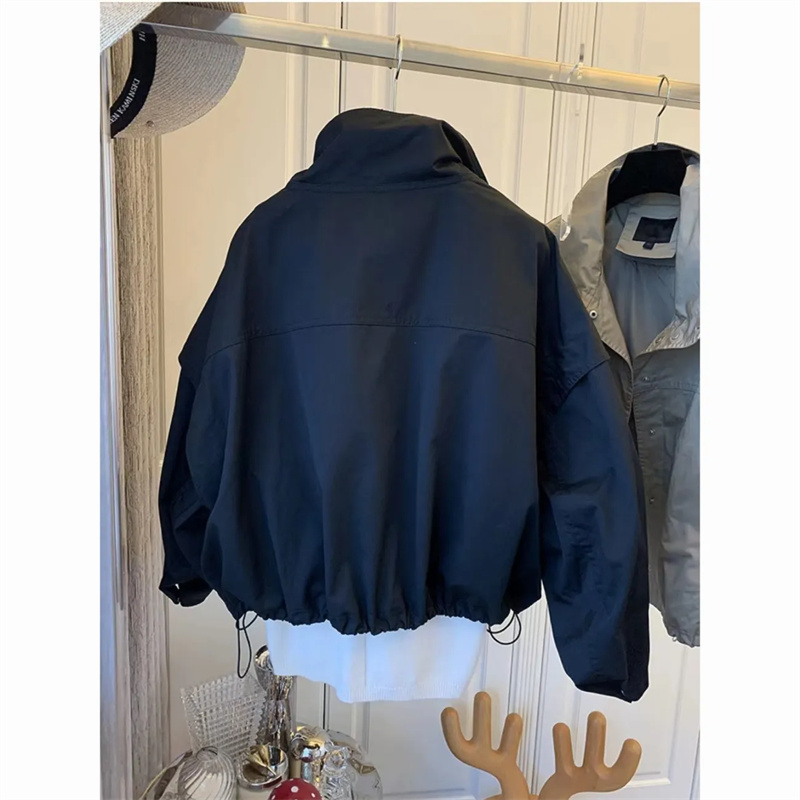 High Neck Draw Pleats Windproo - Down Jacket Packable recension och pris
