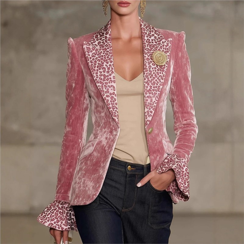 Luxury Solid Color Velvet Blaz - Down Jacket Packable recension och pris