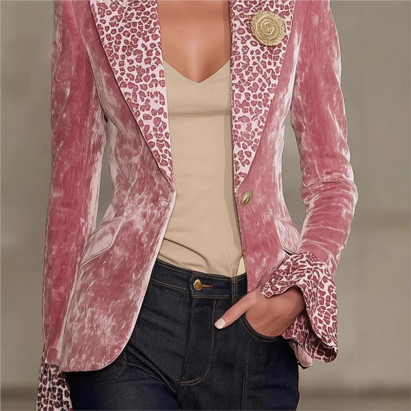 Luxury Solid Color Velvet Blaz - Down Jacket Packable recension och pris