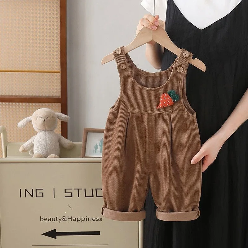 1-4Y Autumn Baby Suspenders Pa - Corduroy Pant Warm recension och pris