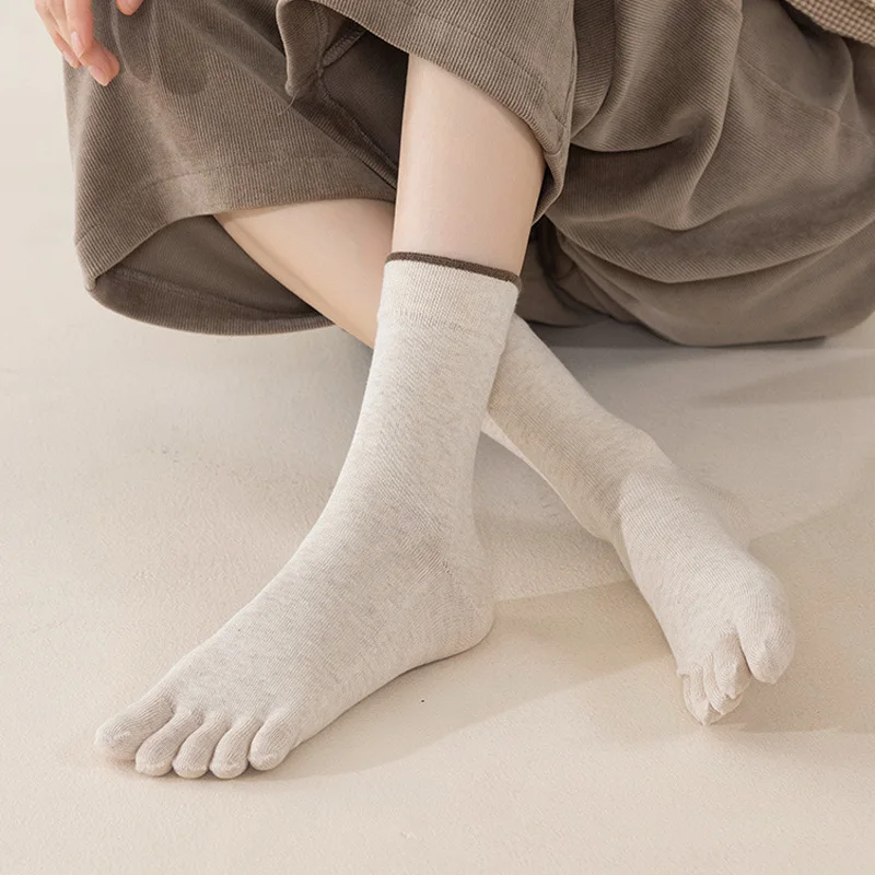5/10 Pairs Men's Wool Toe Sock - Thermal Sock Wool recension och pris