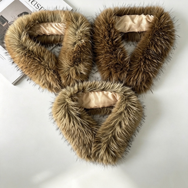 Winter Coat Plush Fur Collar T - Shawl Wrap Winter recension och pris